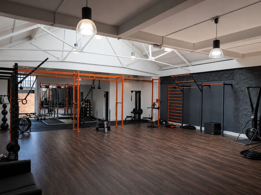 Rehab and gym area at JW Physio Clinic, Loughton